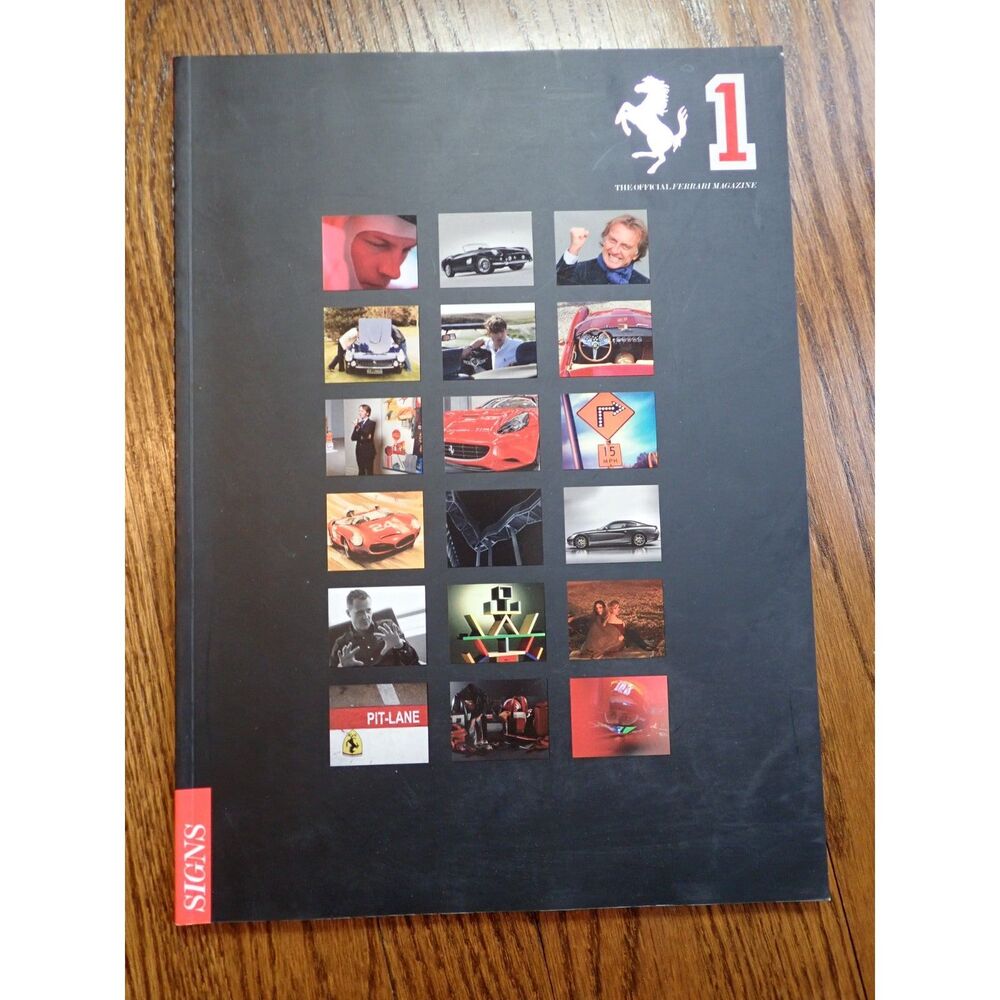 Official Ferrari Magazine Number 1 Premier Issue Formula 1 Classic Cars